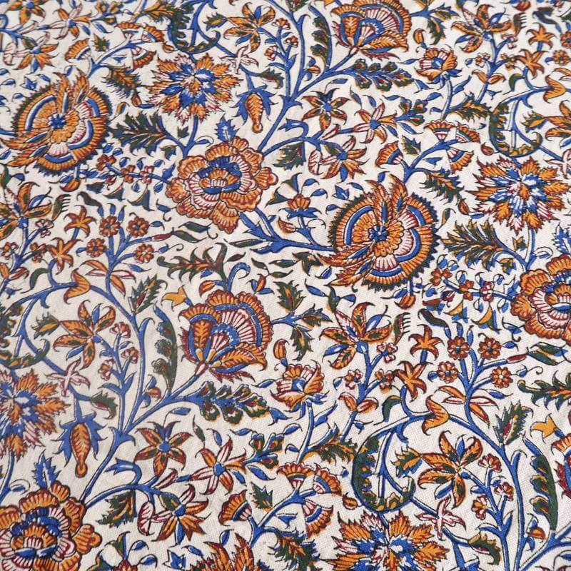 ペルシャ更紗・ガラムカール(イラン手染布)280×220cm(GC-2841)