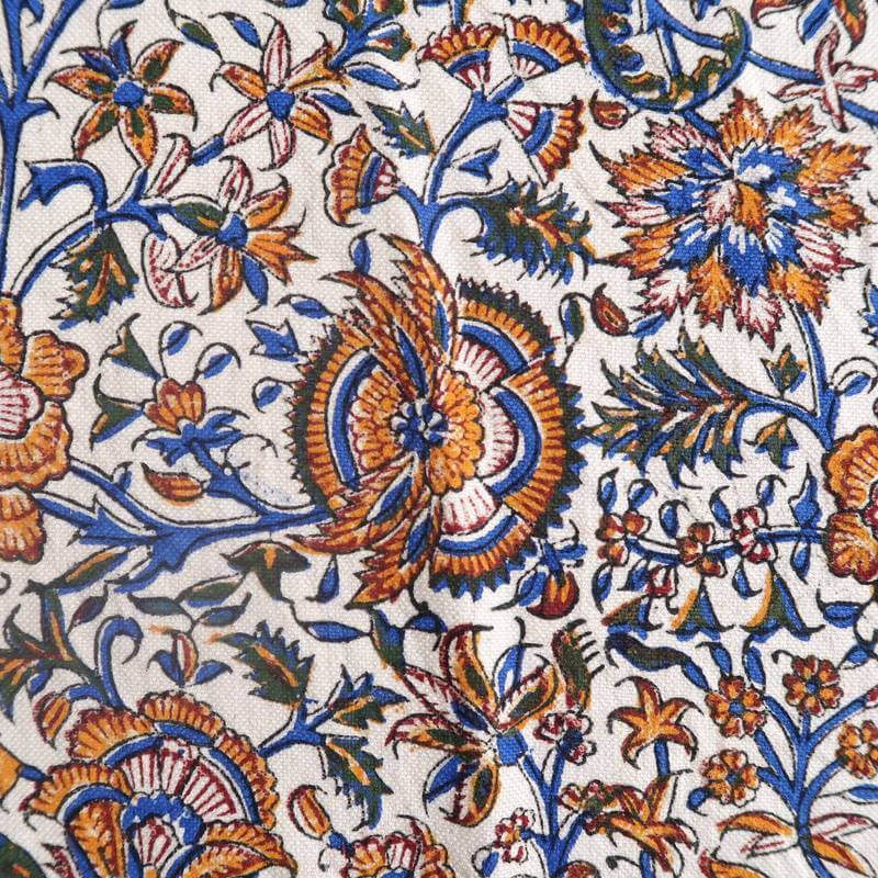 ペルシャ更紗・ガラムカール(イラン手染布)280×220cm(GC-2841)