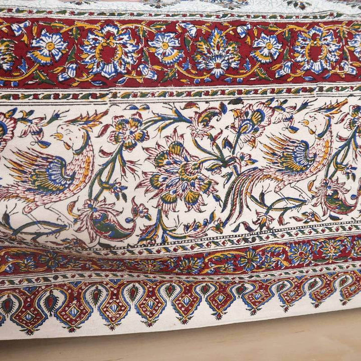 ペルシャ更紗・ガラムカール(イラン手染布)280×220cm(GC-2842)