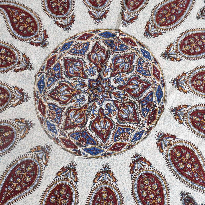 ペルシャ更紗・ガラムカール(イラン手染布)280×220cm(GC-2842)