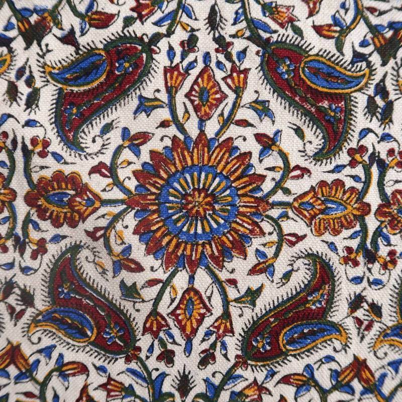 ペルシャ更紗・ガラムカール(イラン手染布)280×220cm(GC-2844)