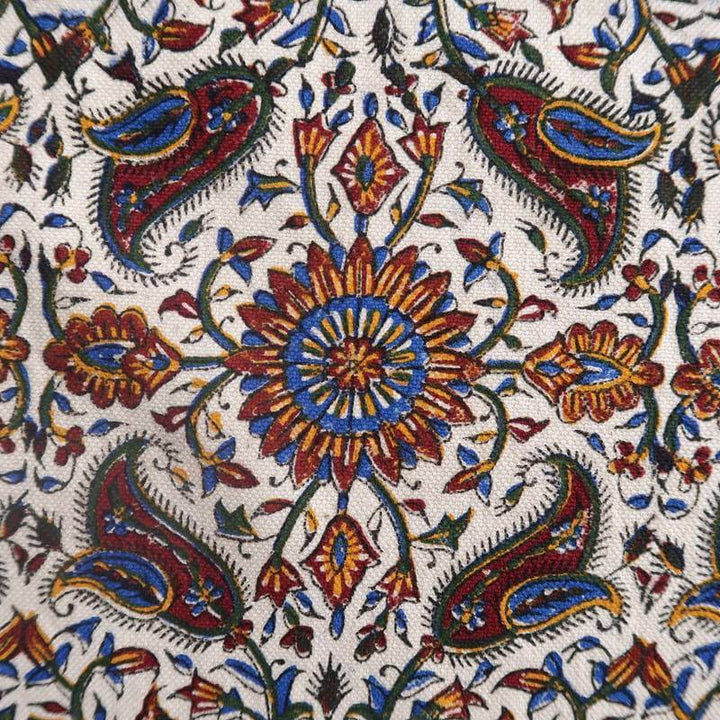 ペルシャ更紗・ガラムカール(イラン手染布)280×220cm(GC-2844)