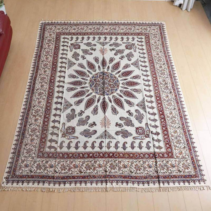 ペルシャ更紗・ガラムカール(イラン手染布)280×220cm(GC-2845)