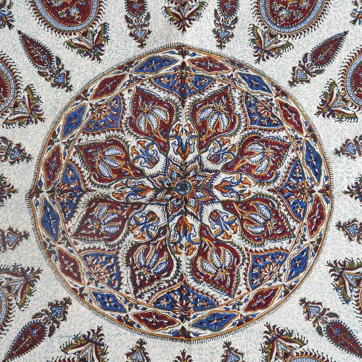 ペルシャ更紗・ガラムカール(イラン手染布)280×220cm(GC-2845)