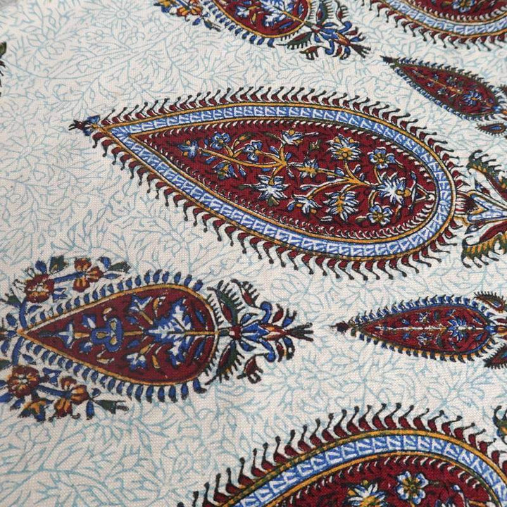 ペルシャ更紗・ガラムカール(イラン手染布)280×220cm(GC-2845)