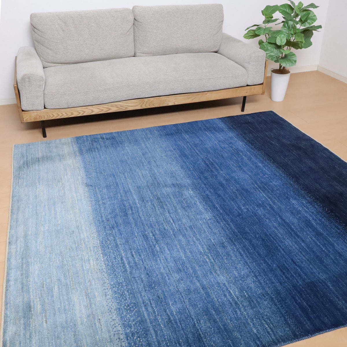 ギャッベ (シェカルー) 206×202cm（HL-12047） – ギャッベ（ギャベ 