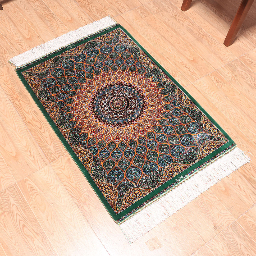 ラティーフカーペット(モダール)LATIF 90×60cm(S-70164)