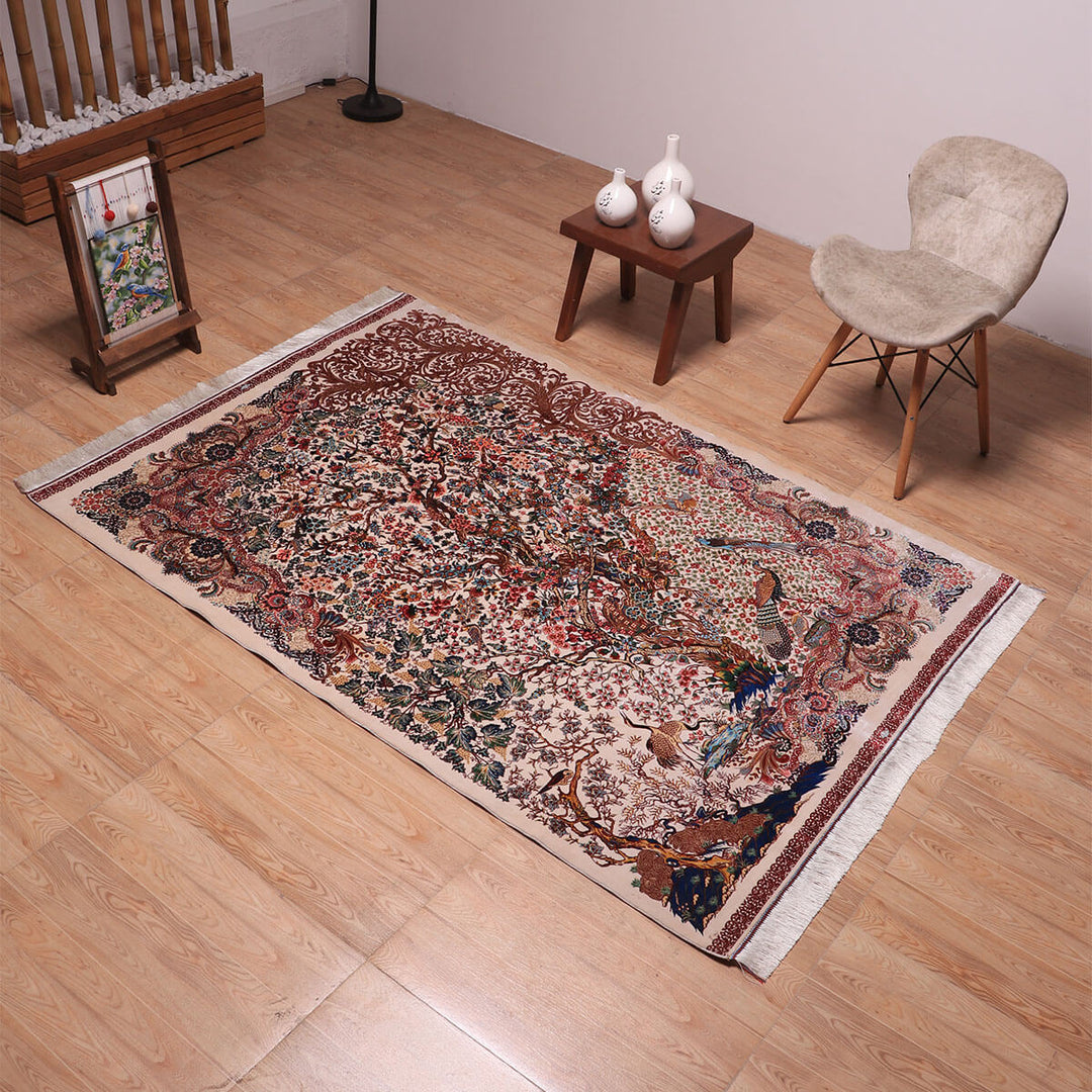 ラティーフカーペット(モダール)LATIF 194×136cm(S-70179)