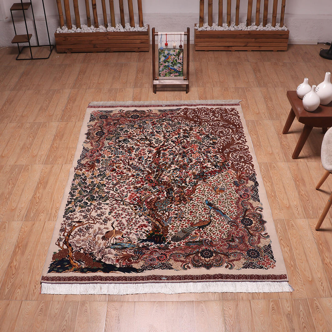 ラティーフカーペット(モダール)LATIF 194×136cm(S-70179)