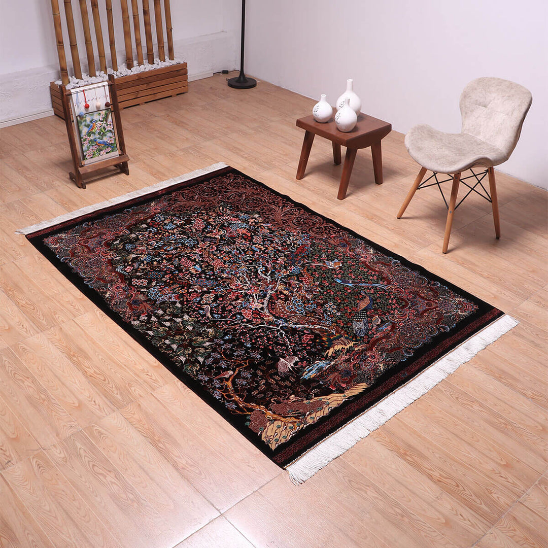 ラティーフカーペット(モダール)LATIF 180×116cm(S-70180)