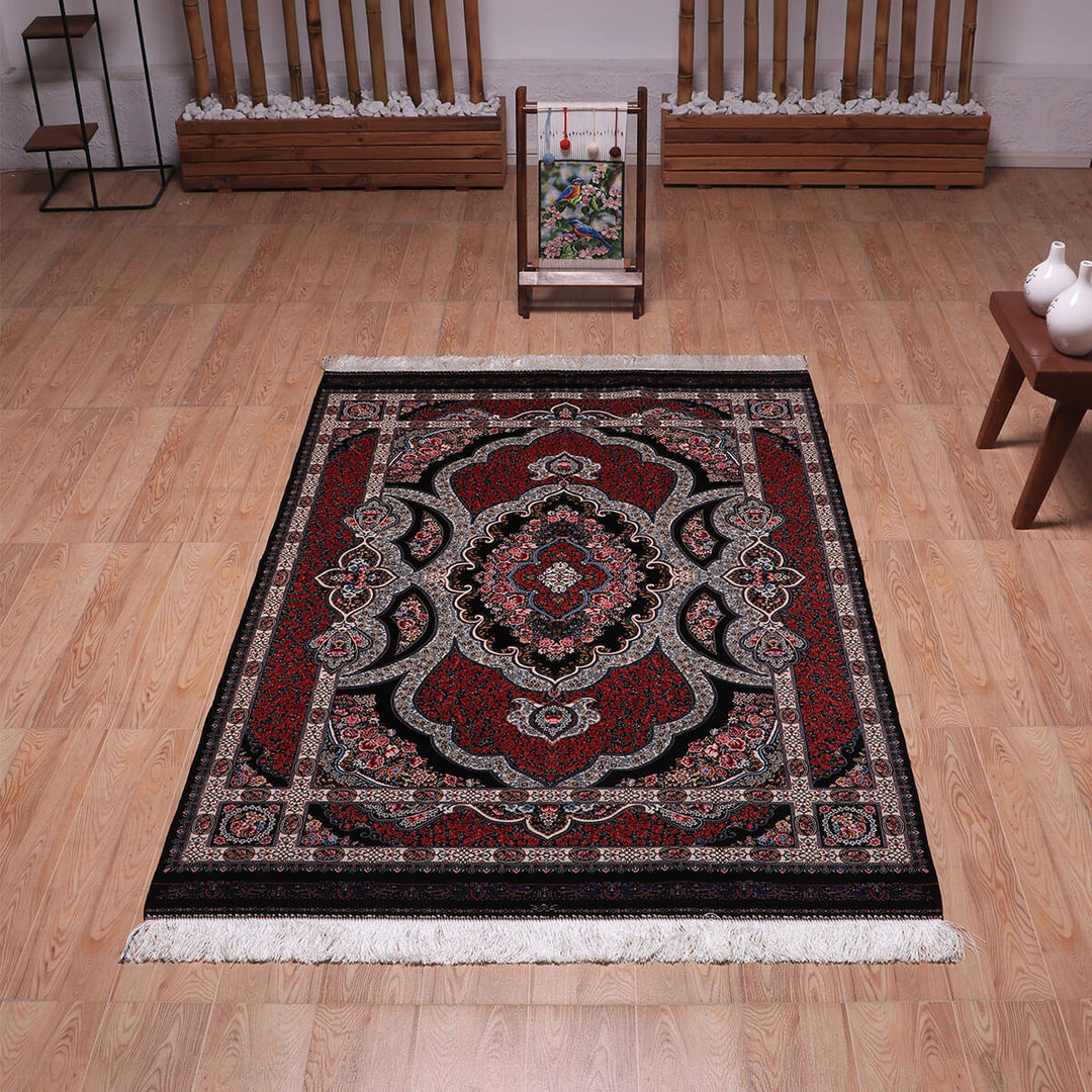 ラティーフカーペット(モダール)LATIF 179×120cm(S-70185)