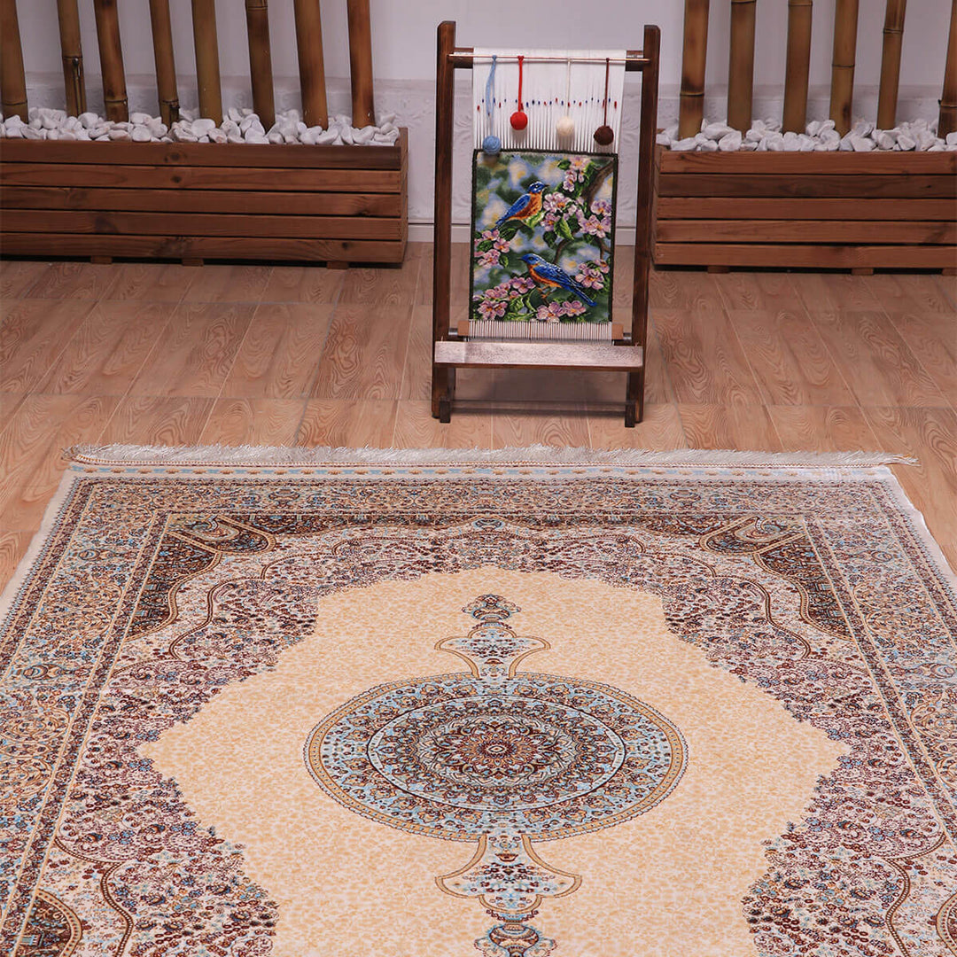 ラティーフカーペット(モダール)LATIF 178×120cm(S-70186)