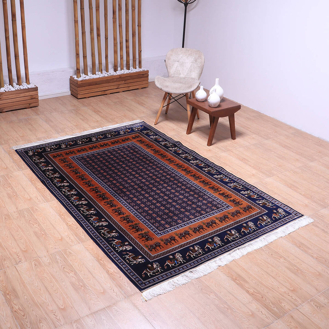 ラティーフカーペット(モダール)LATIF 221×147cm(S-70197)