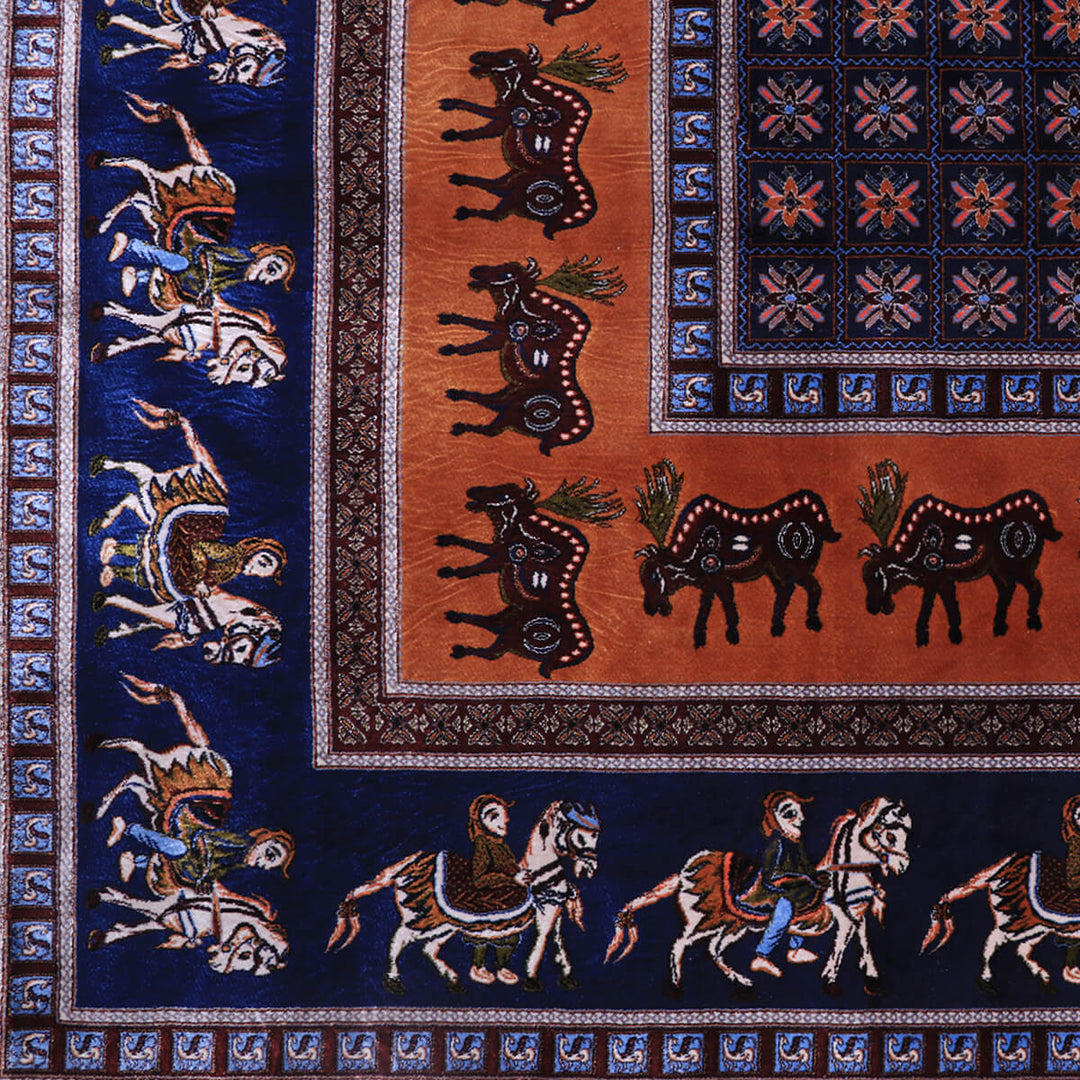 ラティーフカーペット(モダール)LATIF 221×147cm(S-70197)