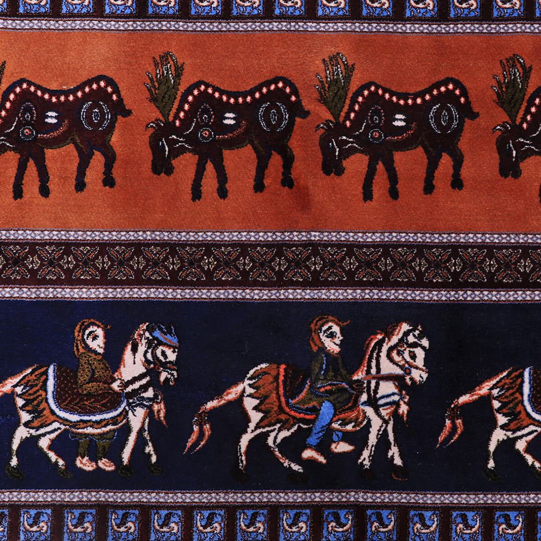 ラティーフカーペット(モダール)LATIF 221×147cm(S-70197)