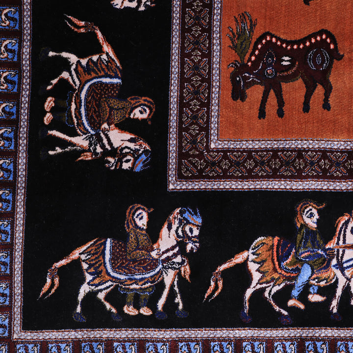 ラティーフカーペット(モダール)LATIF 224×147cm(S-70204)