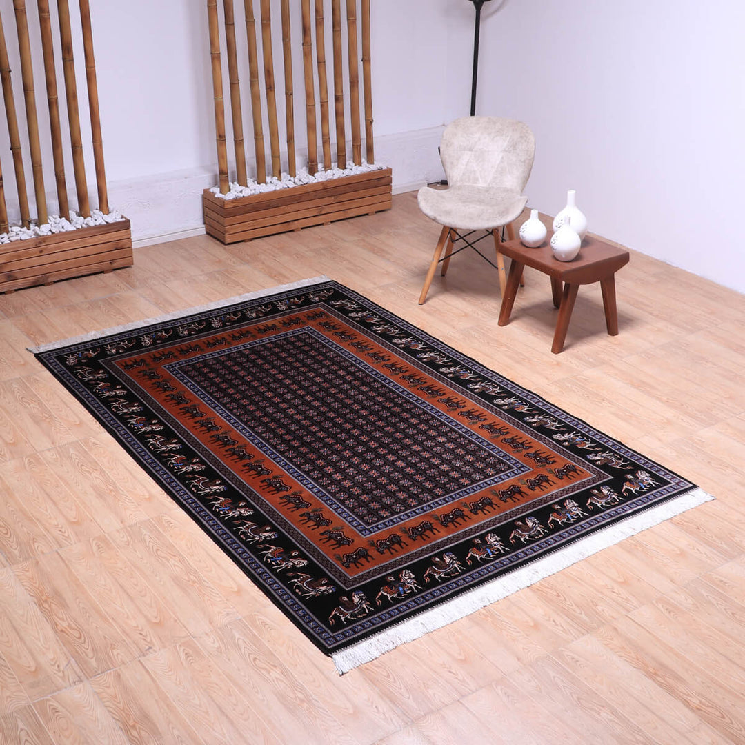 ラティーフカーペット(モダール)LATIF 224×147cm(S-70204)