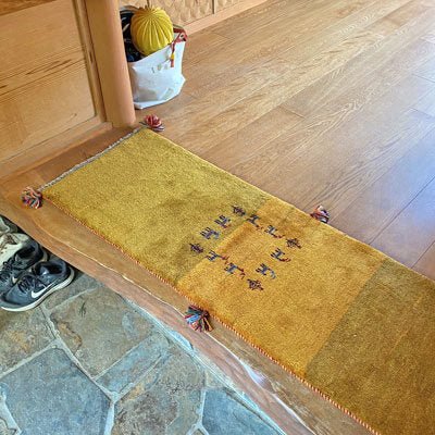 どちらも大変気に入ってます１／2021-06-15 - ギャッベ（ギャベ）＆ペルシャ絨毯の店オリエンタルムーン【公式】