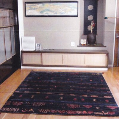 ギャッべ　正方形サイズ／2011-05-17 - ギャッベ（ギャベ）＆ペルシャ絨毯の店オリエンタルムーン【公式】