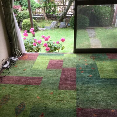 居間が新たな癒しの空間になりました！／2020-06-06 - ギャッベ（ギャベ）＆ペルシャ絨毯の店オリエンタルムーン【公式】