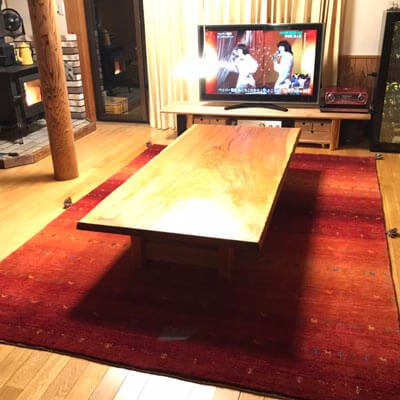 部屋がとてもいい雰囲気になりました／2020-12-31 - ギャッベ（ギャベ）＆ペルシャ絨毯の店オリエンタルムーン【公式】