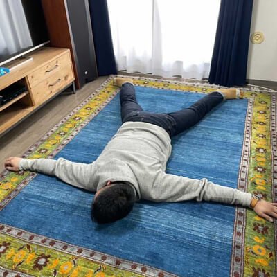 と゛ちらも最高に気に入っております／2021-03-06 - ギャッベ（ギャベ）＆ペルシャ絨毯の店オリエンタルムーン【公式】
