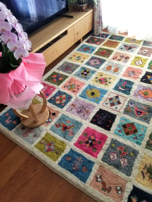 ゾランヴァリ,ギャッベ,ルリバフ,278×200cm｜上質手織りペルシャ絨毯