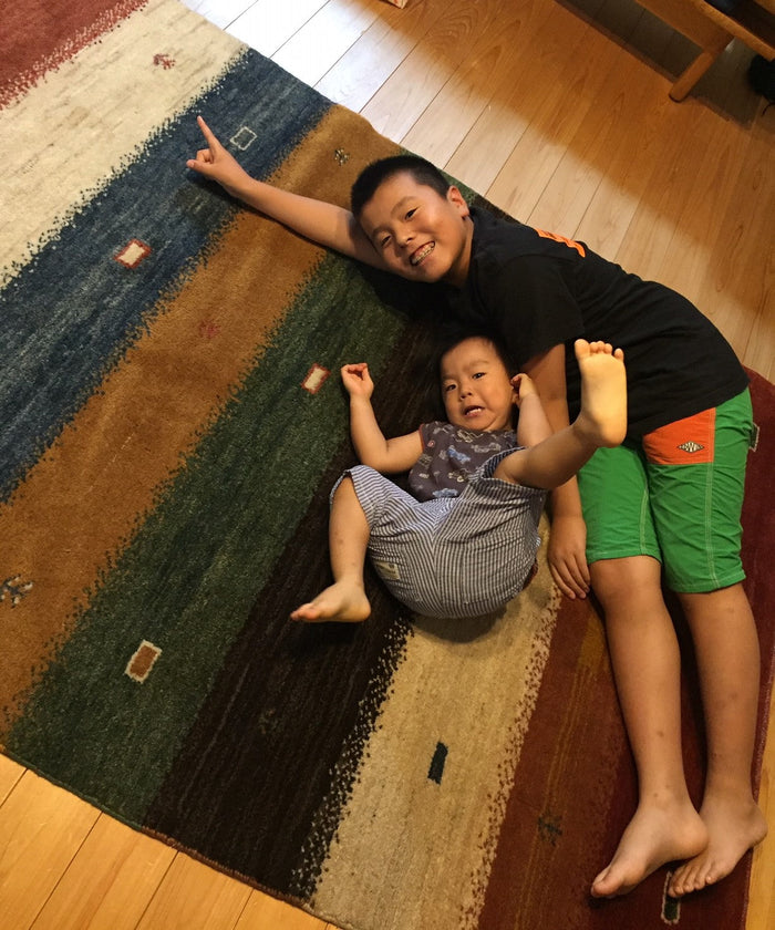 「クリーニングしたらこんなに違うんだ！」 と、実感しました。