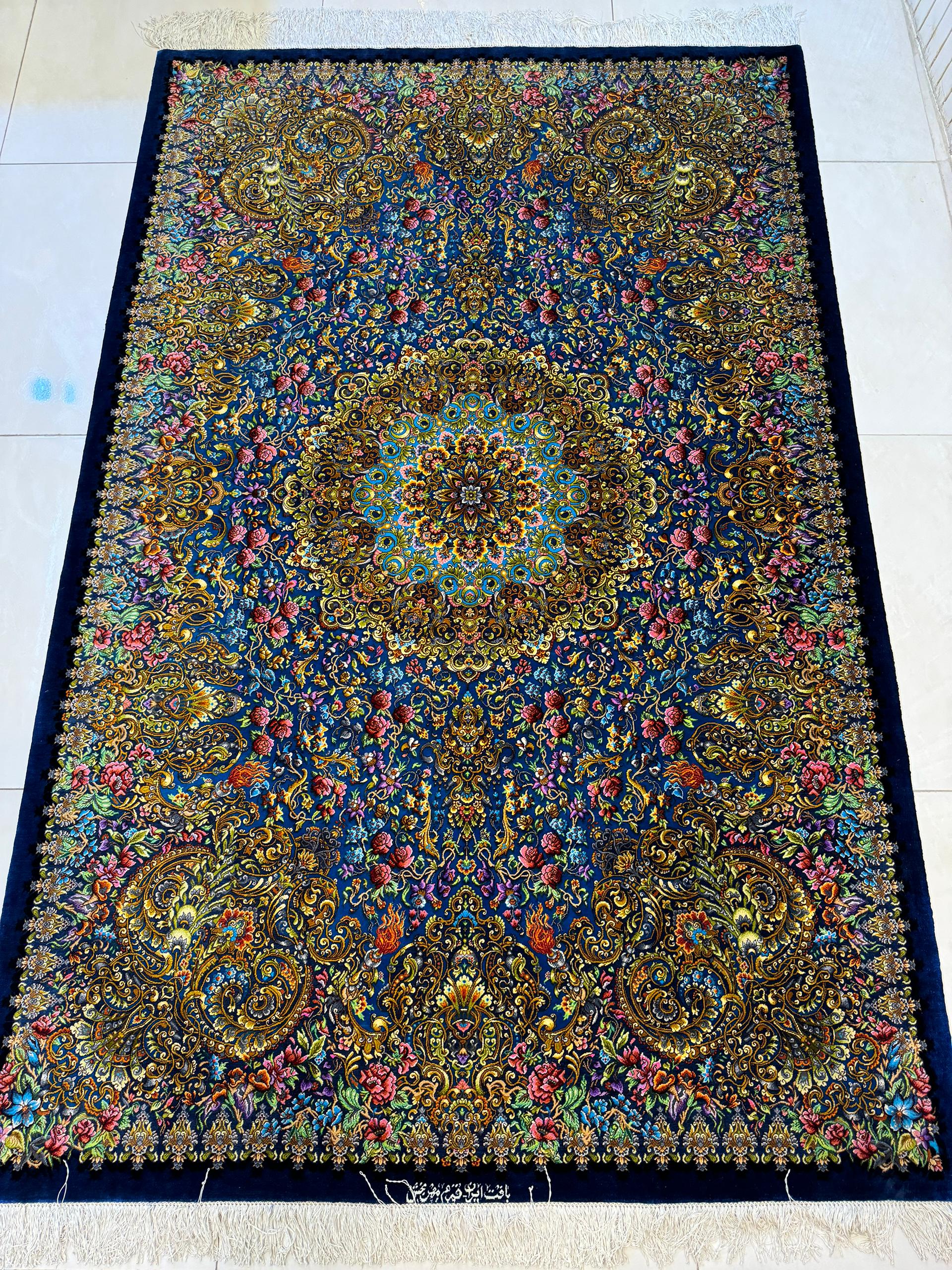 203×131cm ギャッベ ペルシャ絨毯 手織り 【公式通販】