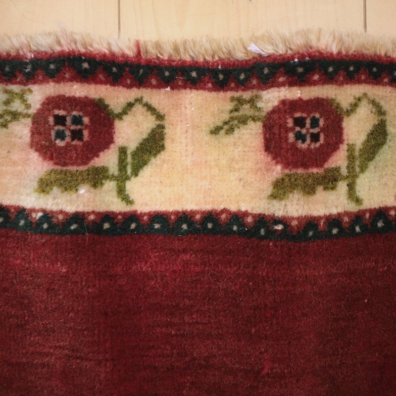 ギャッベ／オールド カシュガイ 179×121cm（AL-4117）