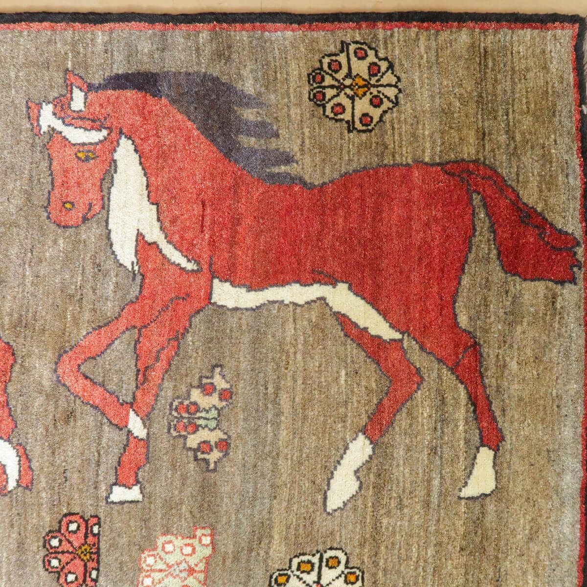 ギャッベ／オールド カシュガイ185×101cm（AL-4167） – Oriental
