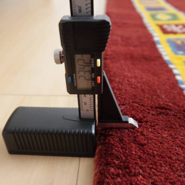 【セミオーダー受付中】  サイズ変更OK　カラー変更OK イラン　シラーズ産　ギャッベ 　（bl-10019）