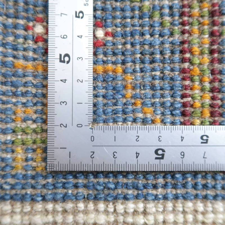 【セミオーダー受付中】  サイズ変更OK　カラー変更OK イラン　シラーズ産　ギャッベ 　（bl-10026）