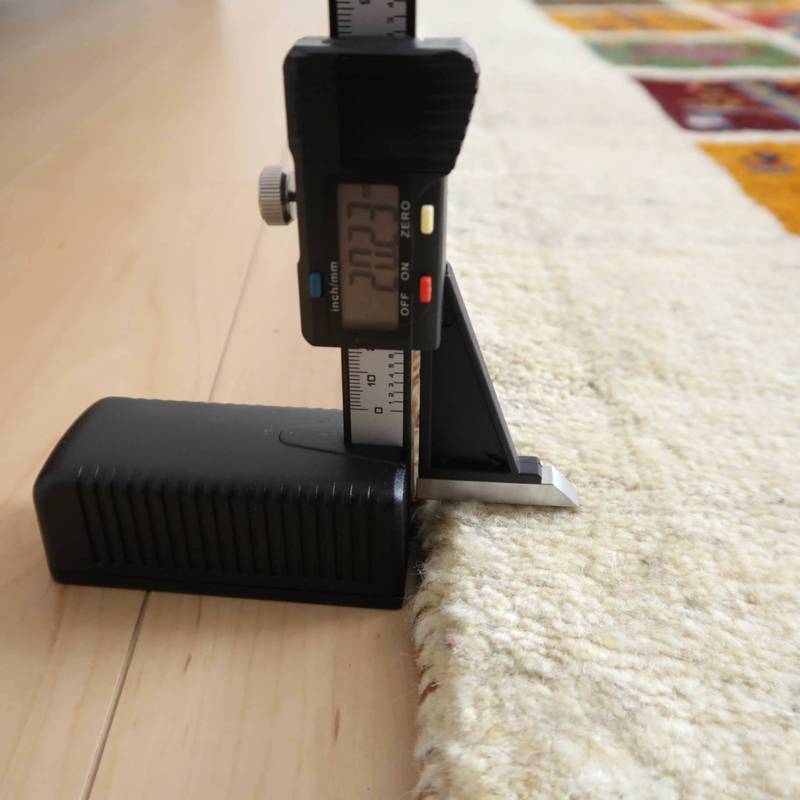 【セミオーダー受付中】  サイズ変更OK　カラー変更OK イラン　シラーズ産　ギャッベ 　（bl-10026）