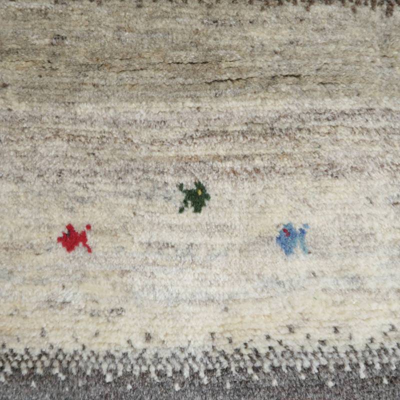 【セミオーダー受付中】  サイズ変更OK　カラー変更OK イラン　シラーズ産　ギャッベ 　（bl-10029）