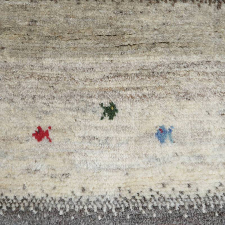 【セミオーダー受付中】  サイズ変更OK　カラー変更OK イラン　シラーズ産　ギャッベ 　（bl-10029）