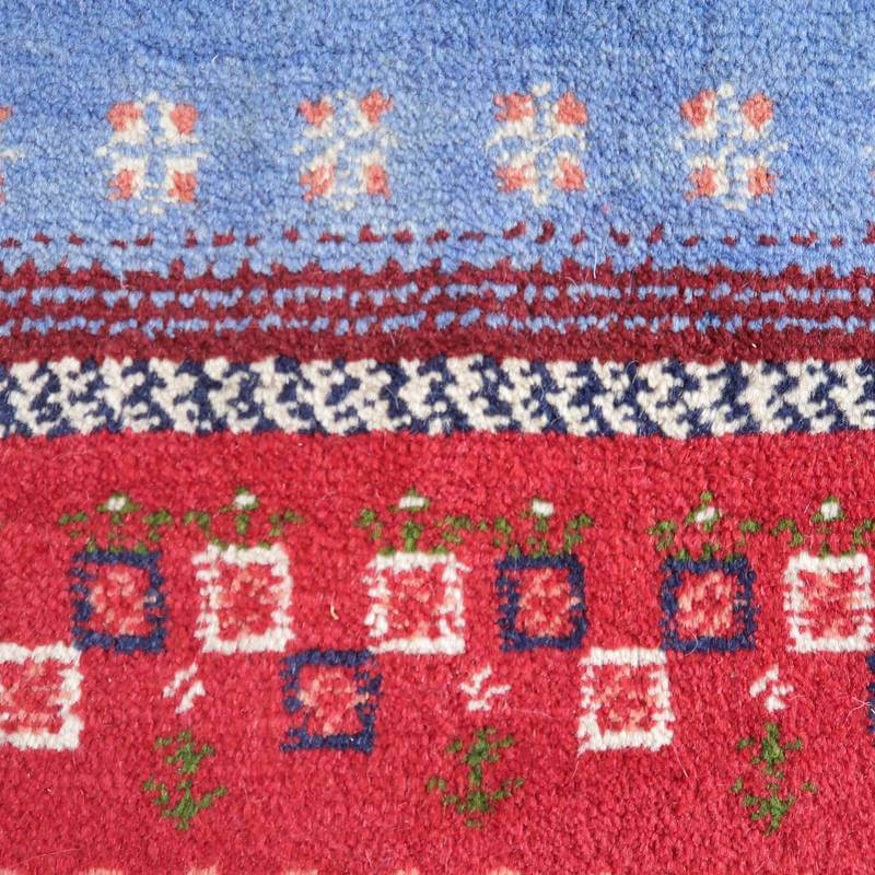 【オーダーメイド受付中】イラン　シラーズ産　ギャッベ 　（bl-10299）