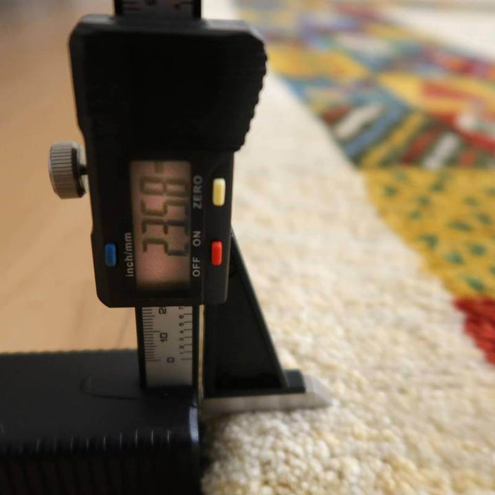 【セミオーダー受付中】  サイズ変更OK　カラー変更OK イラン　シラーズ産　ギャッベ 　（bl-10301）