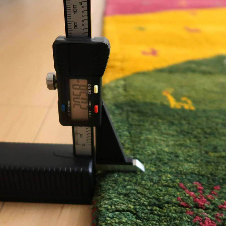 【セミオーダー受付中】  サイズ変更OK　カラー変更OK イラン　シラーズ産　ギャッベ 　（bl-10304）