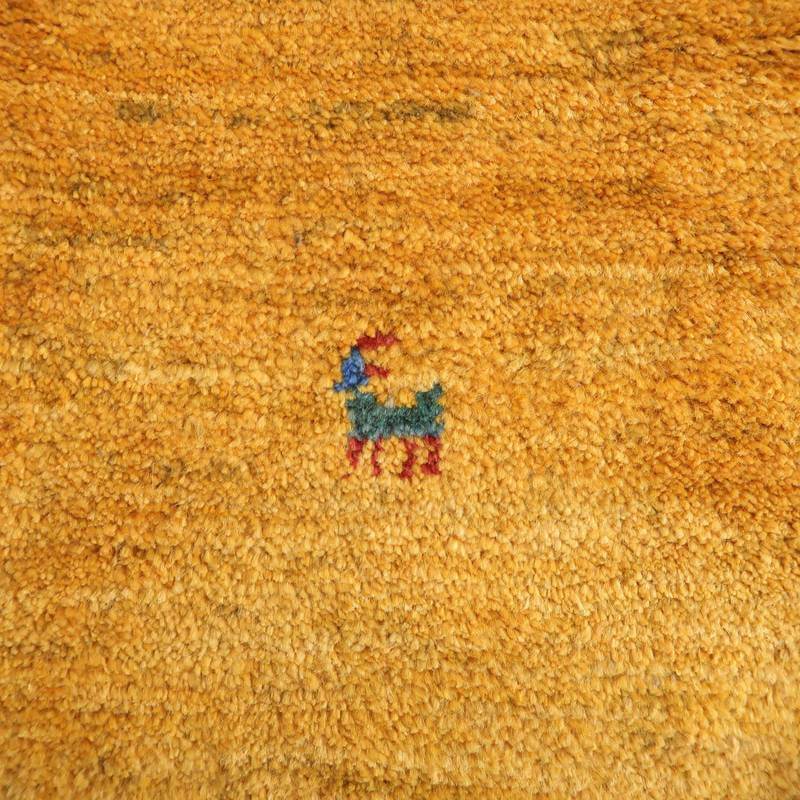 【セミオーダー受付中】  サイズ変更OK　カラー変更OK イラン　シラーズ産　ギャッベ 　（bl-10370）