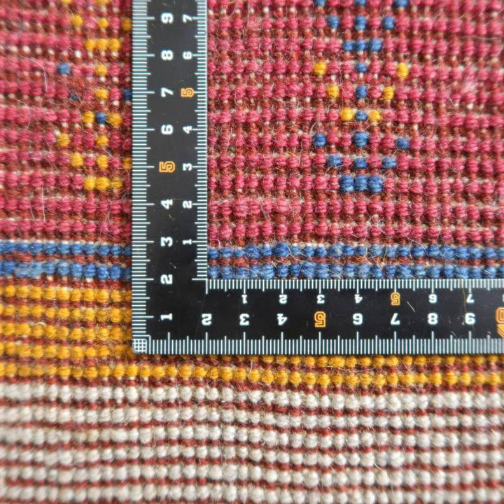 【セミオーダー受付中】  サイズ変更OK　カラー変更OK イラン　シラーズ産　ギャッベ 　（bl-10372）