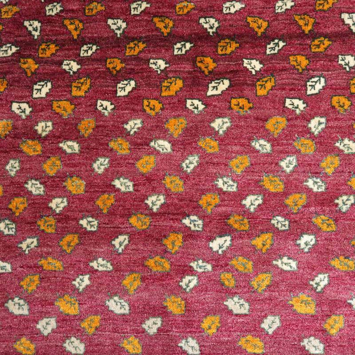 【セミオーダー受付中】  サイズ変更OK　カラー変更OK イラン　シラーズ産　ギャッベ 　（bl-10390）