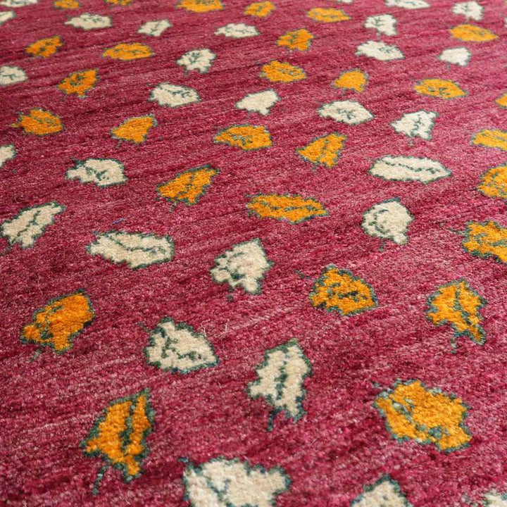 【セミオーダー受付中】  サイズ変更OK　カラー変更OK イラン　シラーズ産　ギャッベ 　（bl-10390）