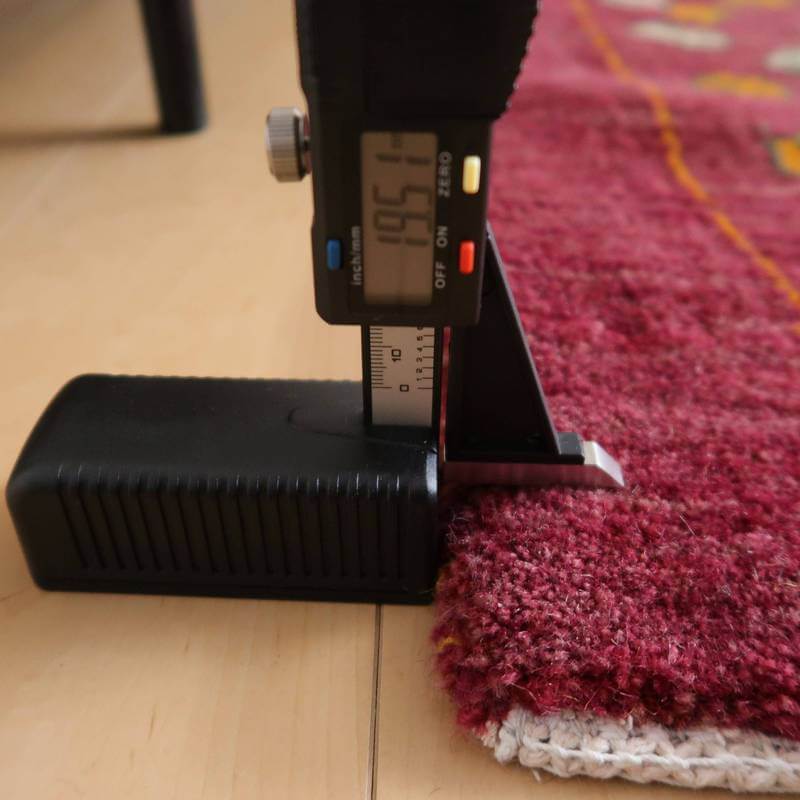 【セミオーダー受付中】  サイズ変更OK　カラー変更OK イラン　シラーズ産　ギャッベ 　（bl-10390）