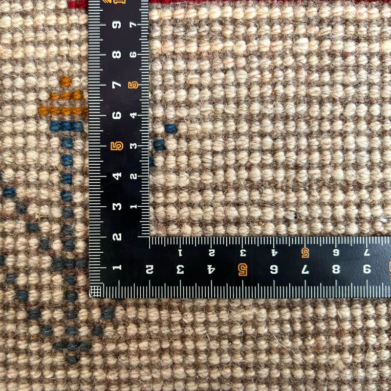 【セミオーダー受付中】  サイズ変更OK　カラー変更OK イラン　シラーズ産　ギャッベ 　（bl-10399）