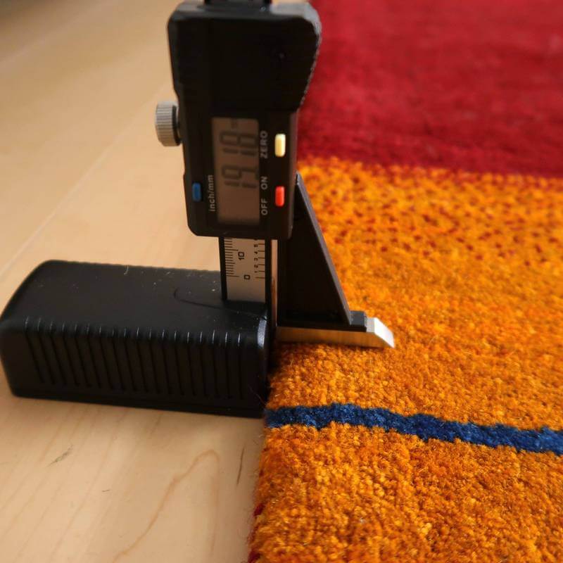 【セミオーダー受付中】  サイズ変更OK　カラー変更OK イラン　シラーズ産　ギャッベ 　（bl-10403）