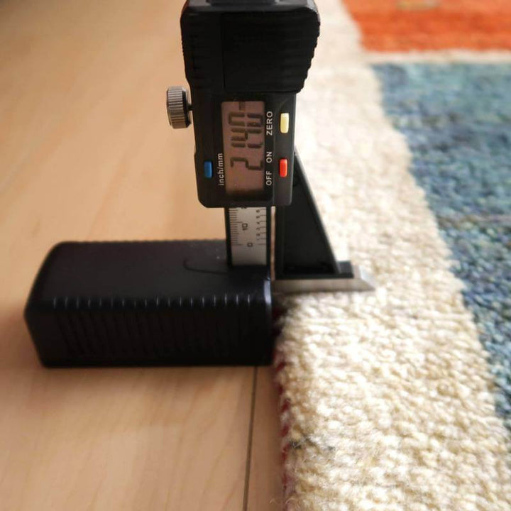 【セミオーダー受付中】  サイズ変更OK　カラー変更OK イラン　シラーズ産　ギャッベ 　（bl-10410）