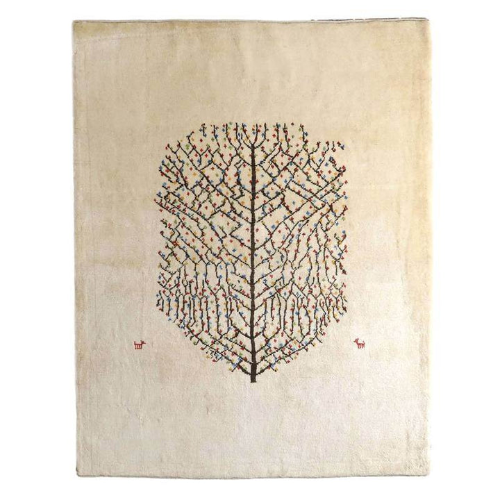 【セミオーダー受付中】  サイズ変更OK　カラー変更OK イラン　シラーズ産　ギャッベ 　（bl-10426）