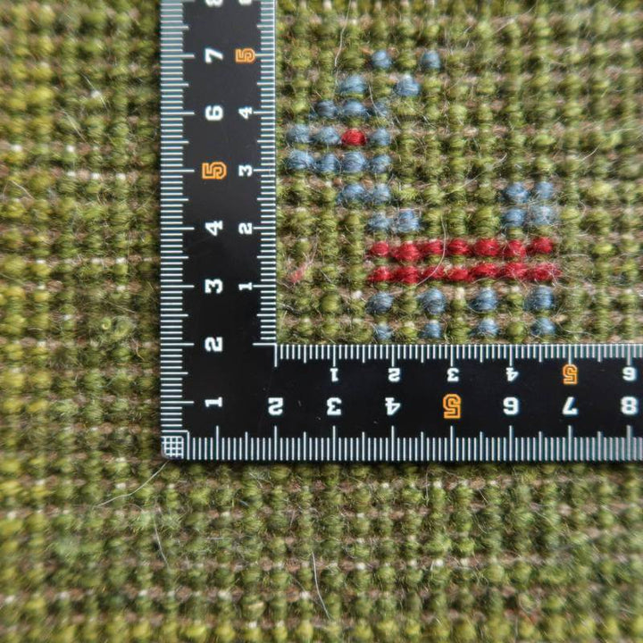 【セミオーダー受付中】  サイズ変更OK　カラー変更OK イラン　シラーズ産　ギャッベ 　（bl-10433）