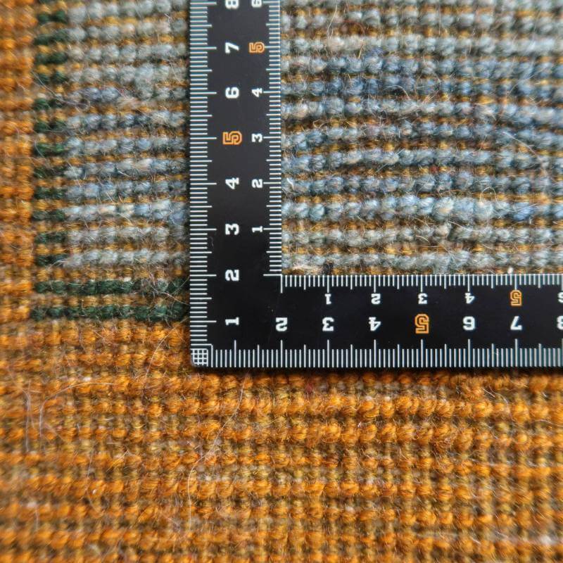 【セミオーダー受付中】  サイズ変更OK　カラー変更OK イラン　シラーズ産　ギャッベ 　（bl-10434）